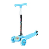 Folding Kids Scooter Tricycle Ride Toys with Flashing Light Wheels